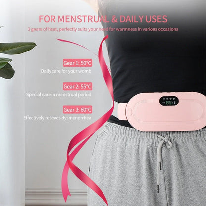 Ceinture Menstruelle Pour Femmes, Coussin Chauffant Menstruel Pour La Dysménorrhée Froide De L'Utérus