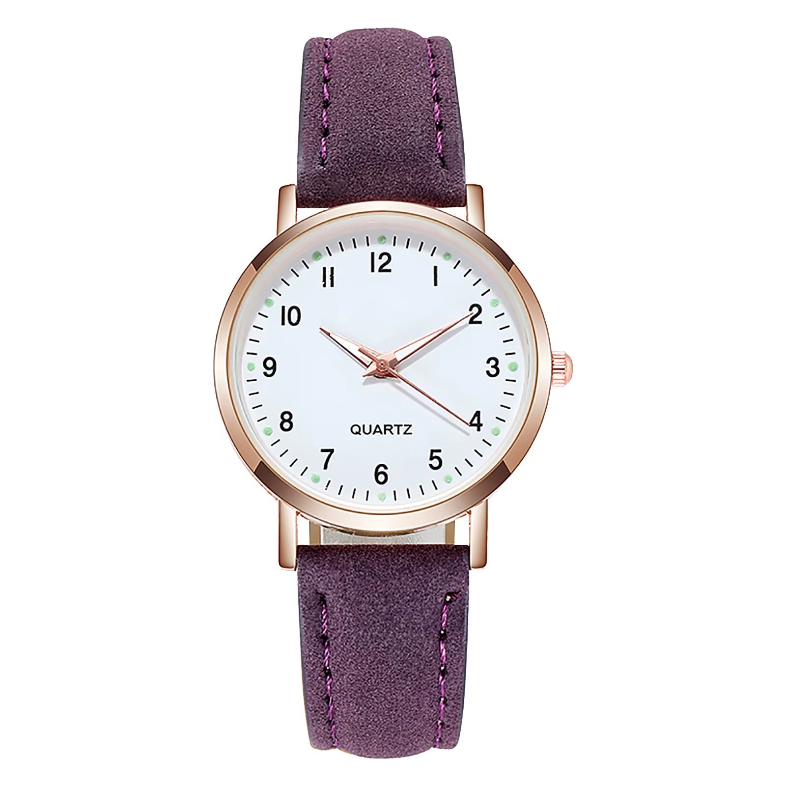 Montres Femmes Luxury Women Watches Luminous Leather Strap Digital Wristwatches Casual Business Wrist Clock Dress Reloj Mujer