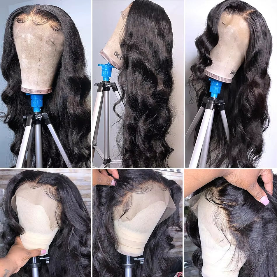 30 40 Inch Body Wave Human Hair Wigs 13X6 Hd Lace Frontal Wig 13X4 Lace Front Human Hair Wigs 5X5 Hd Lace Closure Wigs