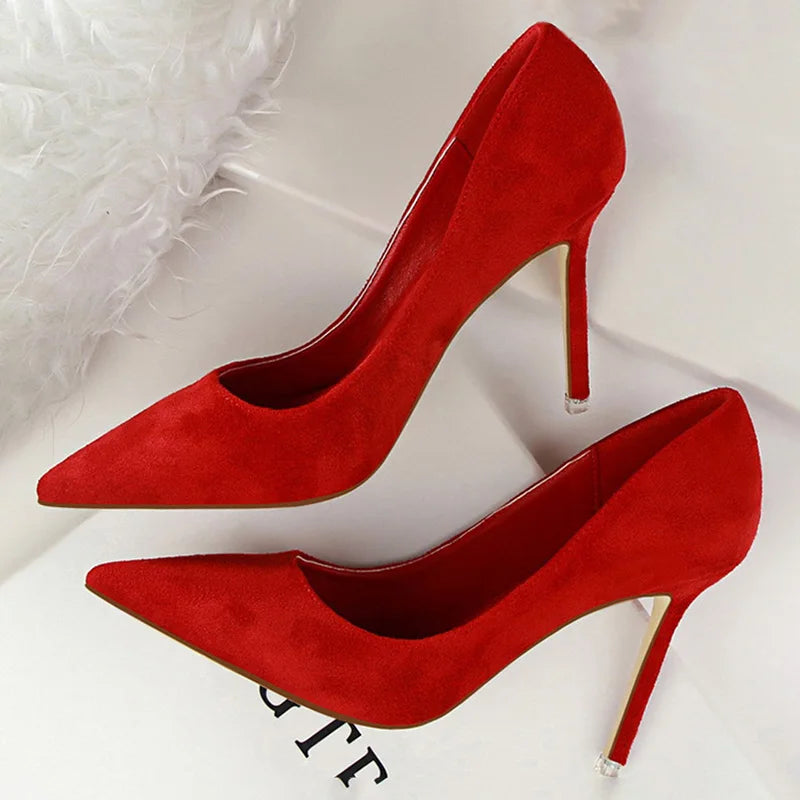 Shoes Women Pumps Fashion High Heels for Women Shoes Casual Pointed Toe Women Heels Stiletto Ladies Chaussures Femme