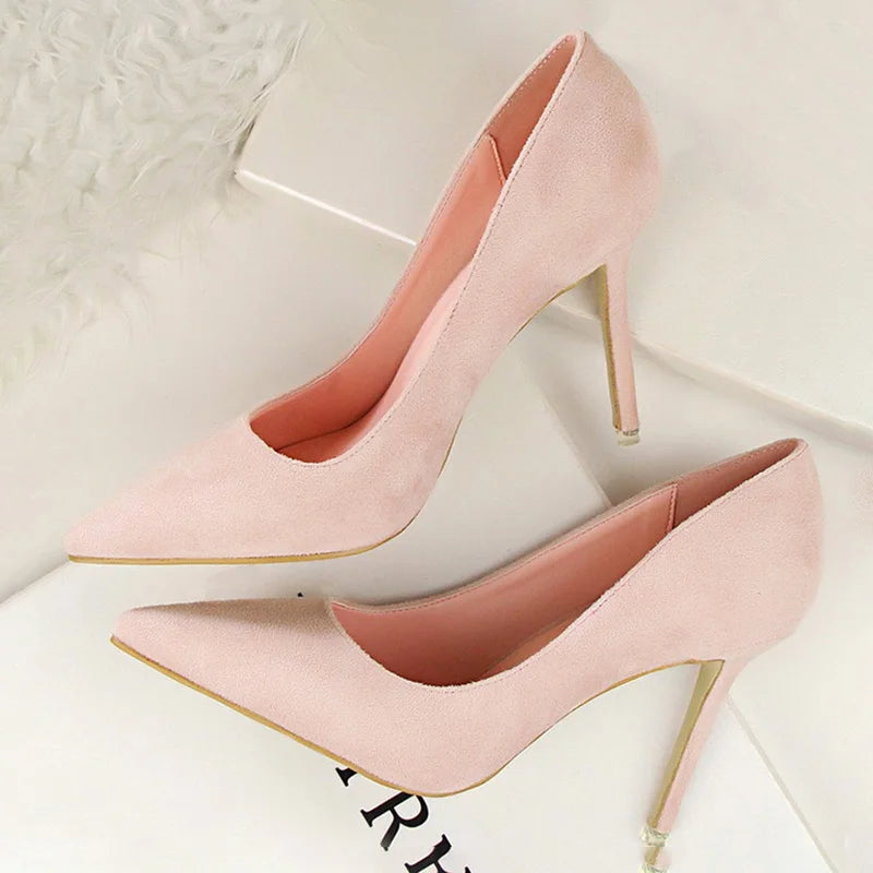 Shoes Women Pumps Fashion High Heels for Women Shoes Casual Pointed Toe Women Heels Stiletto Ladies Chaussures Femme