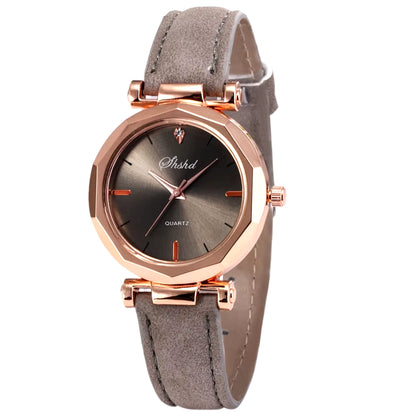 Fashion Women Watch Leather Strap Casual Watches Female round Dial Ladies Quartz Wristwatch Clock Gift Montres Femmes Reloj